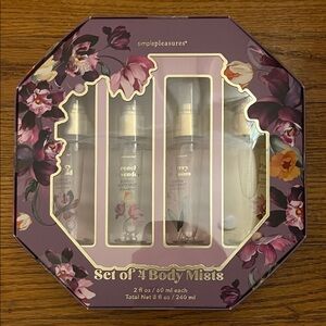 Simple Pleasures Floral Body Mist Set